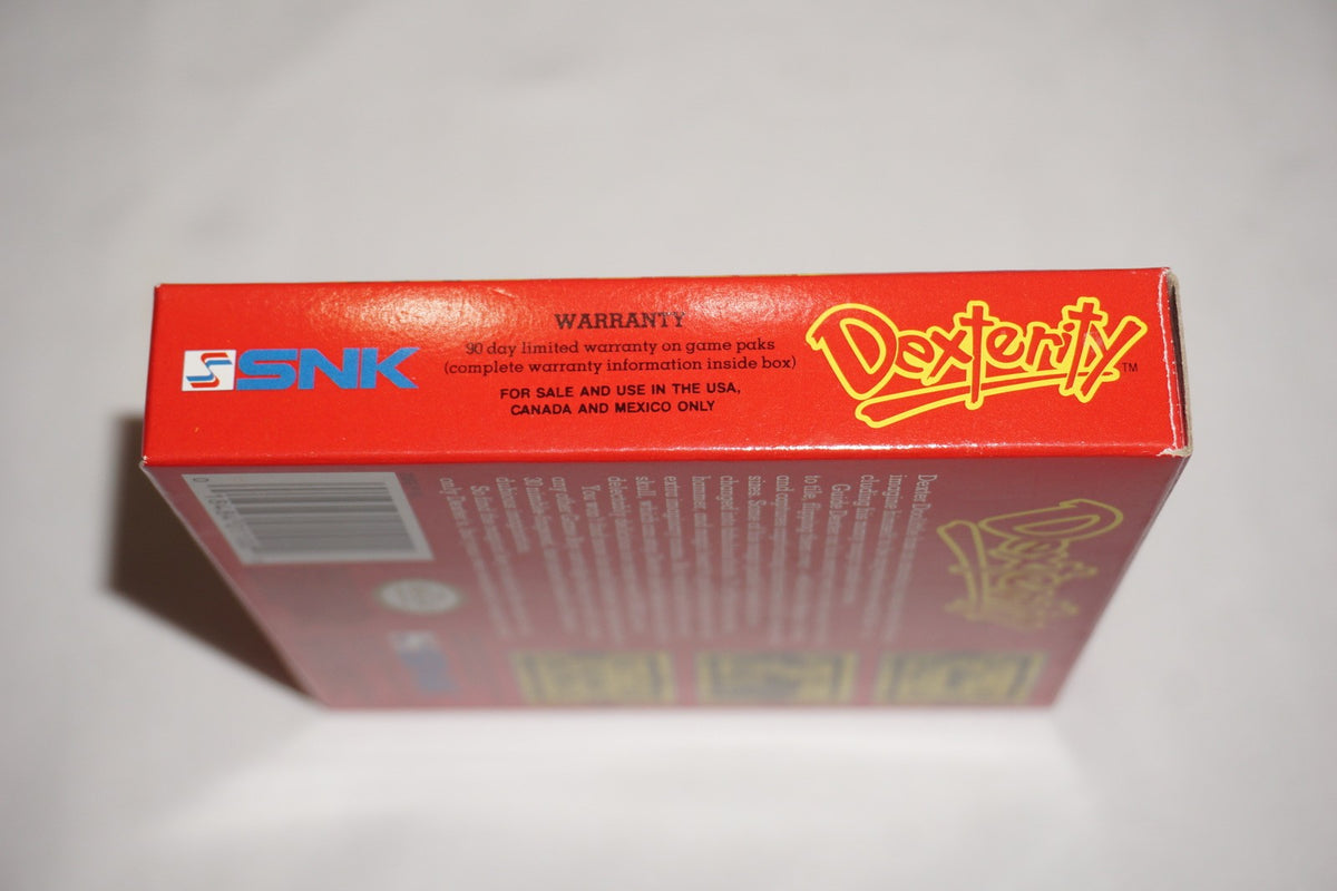 Dexterity (Nintendo Game Boy Gameboy) Complete in Box CIB