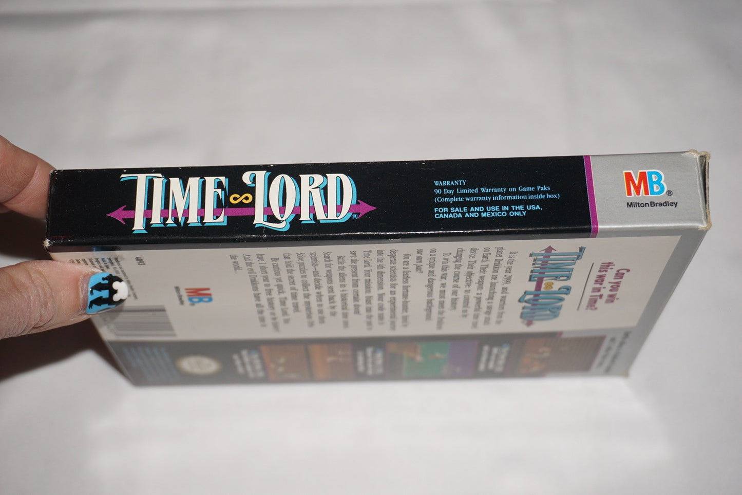 Time Lord (Nintendo NES) Complete in Box CIB