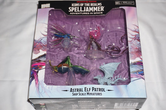Astral Elf Patrol Spelljammer Miniatures Set Icons D&D Dungeons & Dragons NEW