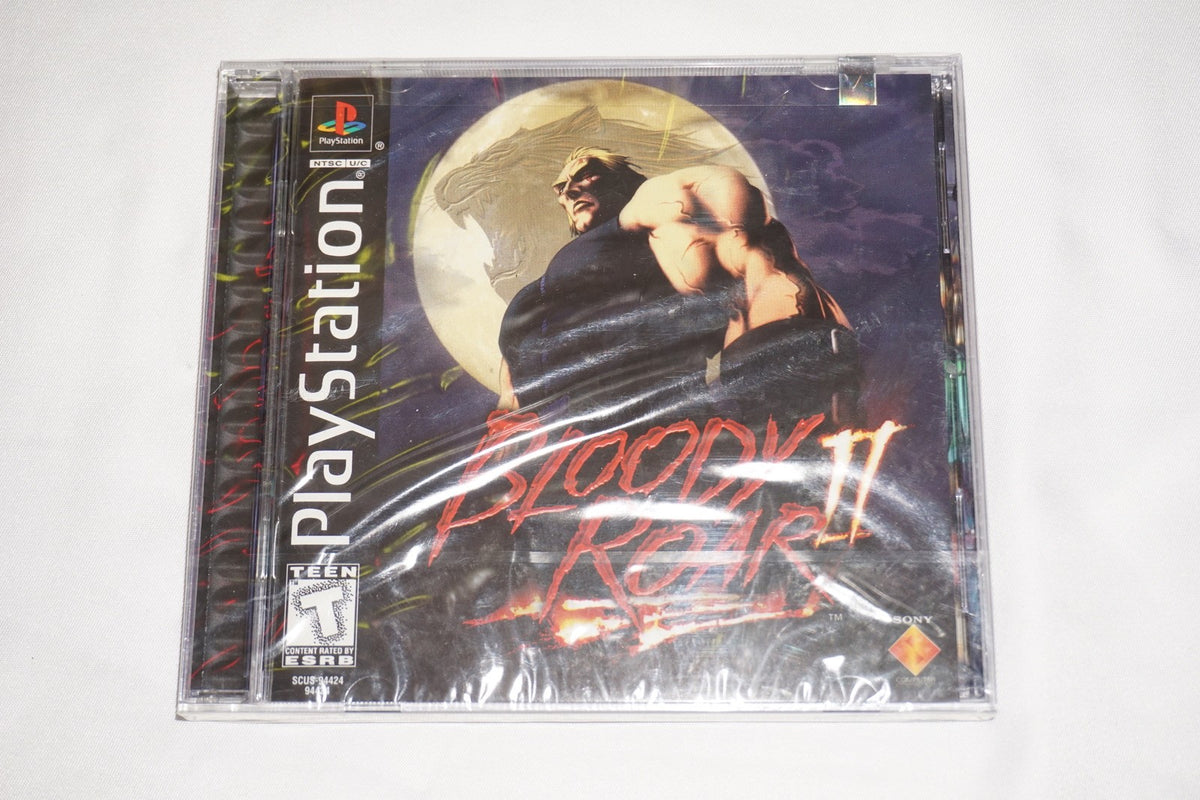 Bloody Roar II 2 (Sony Playstation 1 ps1) NEW Sealed
