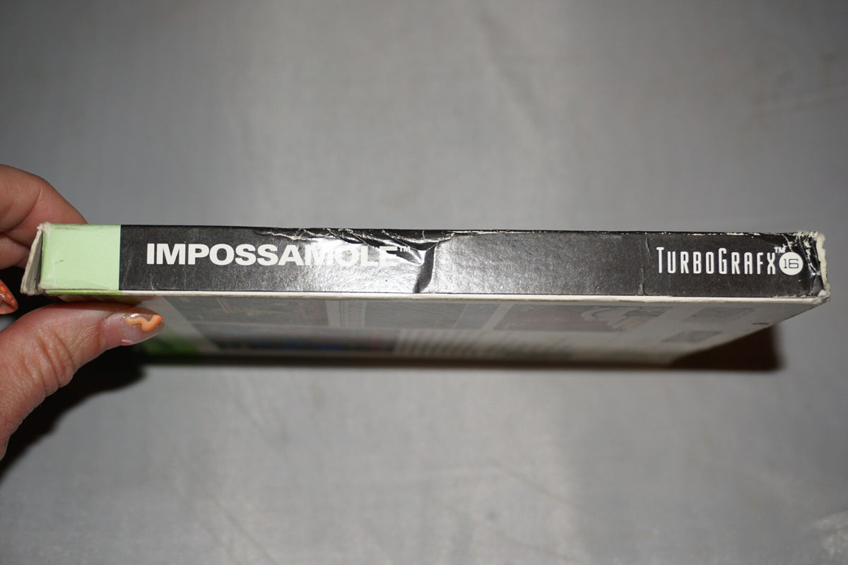Impossamole (Turbo Grafx 16 tg16) Complete in Box CIB