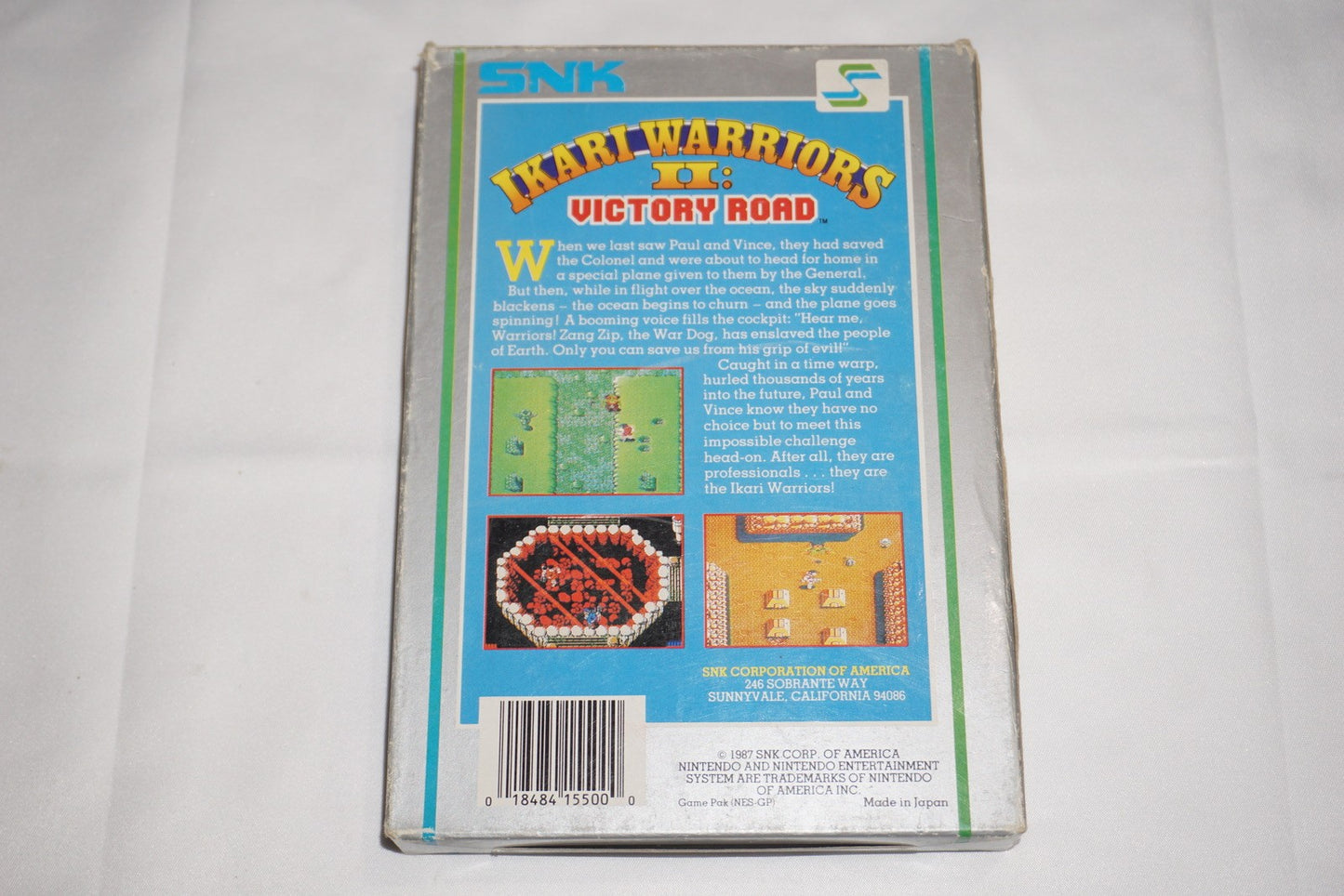 Ikari Warriors II 2 (Nintendo NES) Complete in Box CIB
