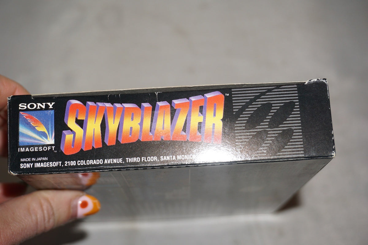 Skyblazer (Super Nintendo SNES) Complete in Box CIB