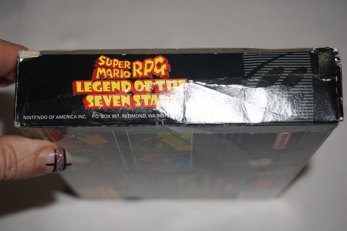 Super Mario RPG: Legend of Seven Stars (Super Nintendo SNES) Complete in Box CIB