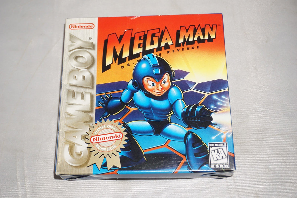 Mega Man: Dr Wily's Revenge PC (Nintendo Gameboy Game Boy GB) Complete CIB