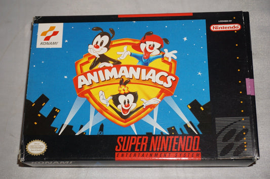 Animaniacs (Super Nintendo SNES) Complete in Box CIB