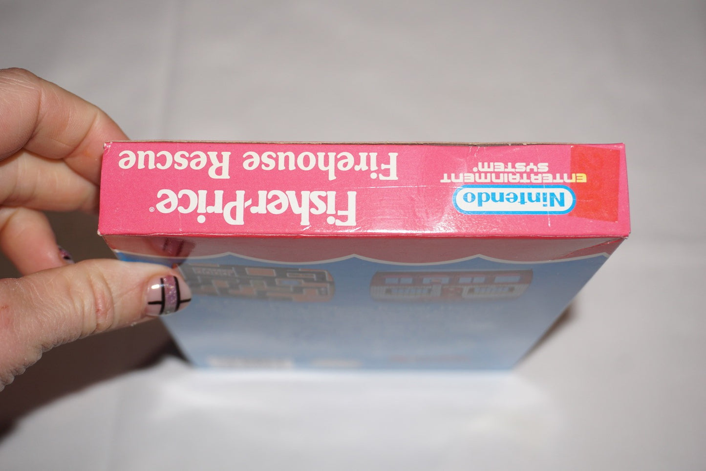 Fisher Price Firehouse Rescue  (Nintendo NES) Complete in Box CIB