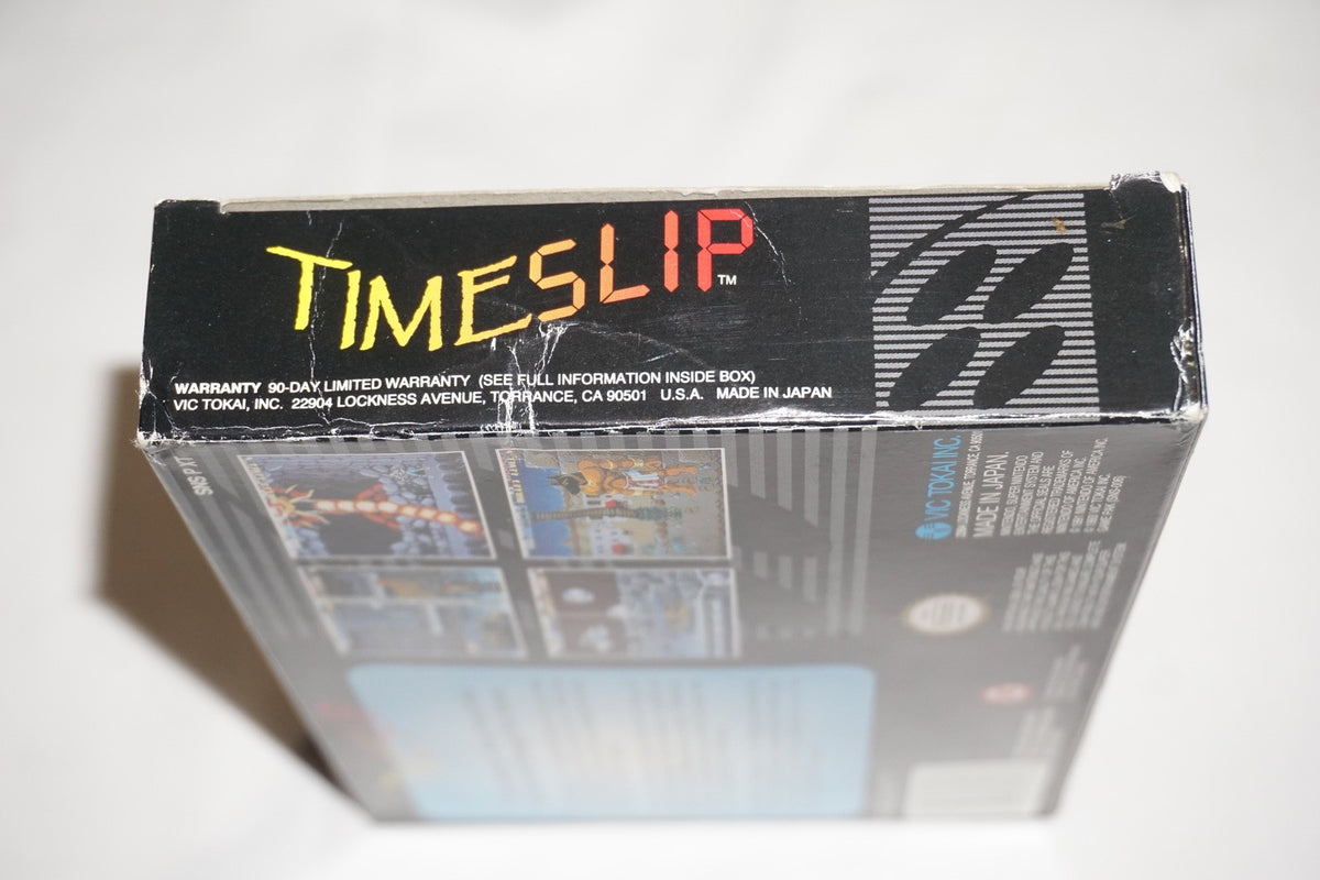 Timeslip (Super Nintendo SNES) with Box No Manual
