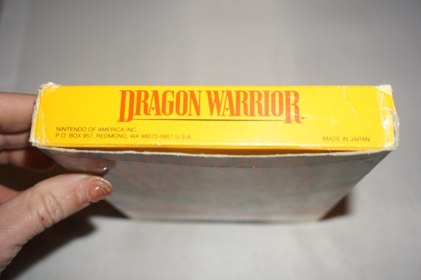 Dragon Warrior 1 (Nintendo NES) Complete in Box w/ Handbook CIB #3