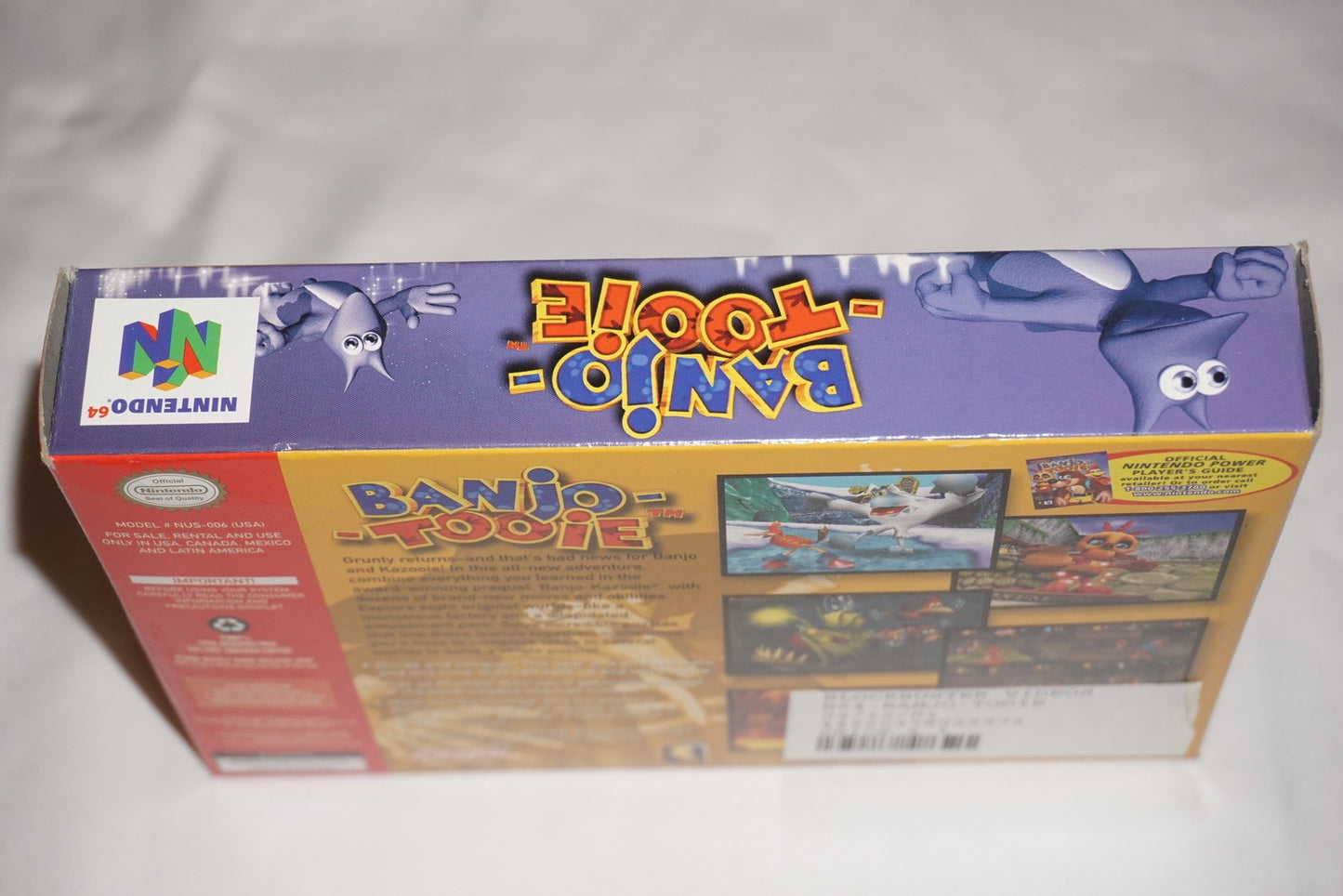 Banjo Tooie (Nintendo 64 N64) Complete in Box CIB Authentic