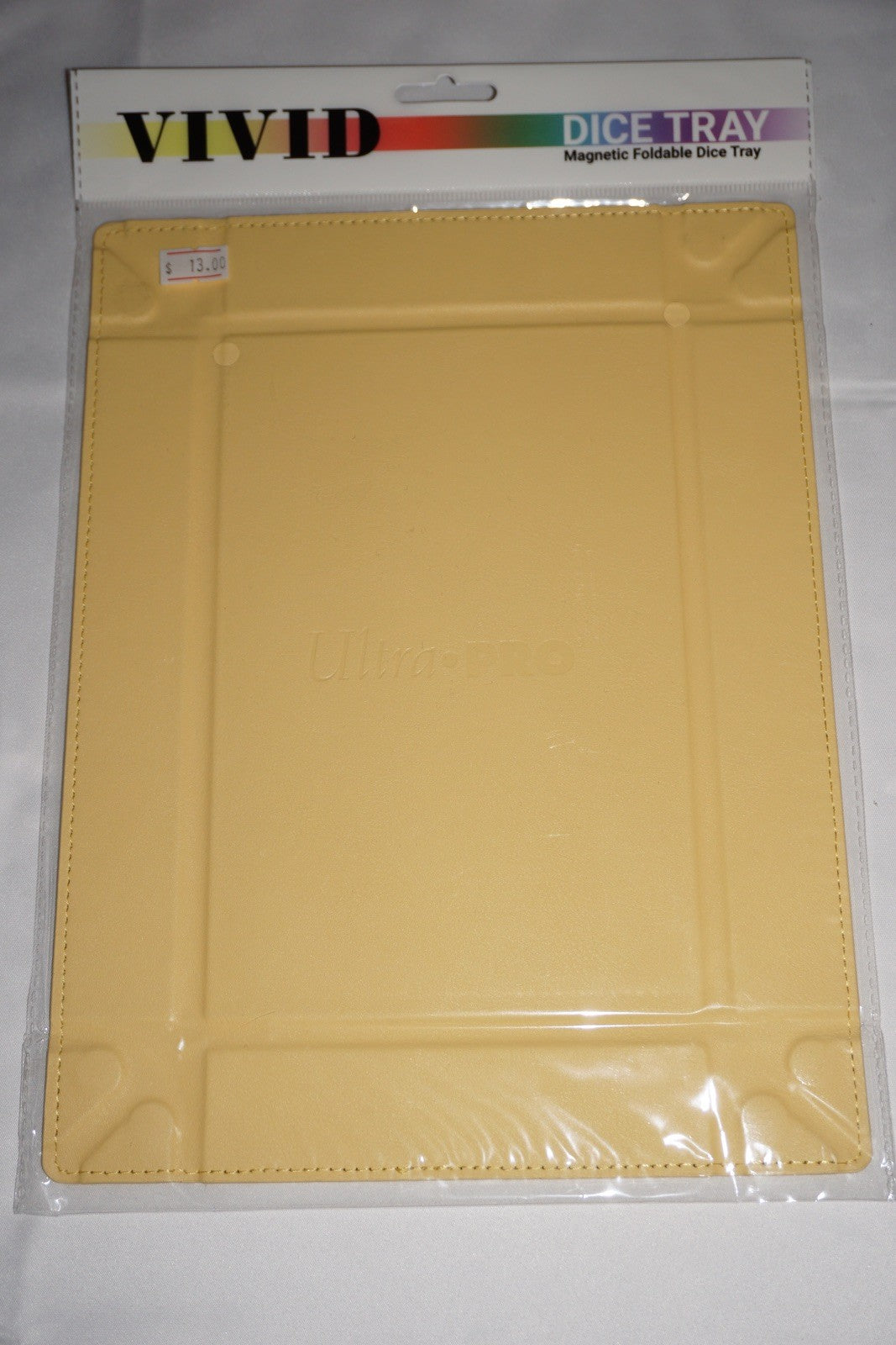 Ultra Pro Dice Tray Foldable Vivid Yellow