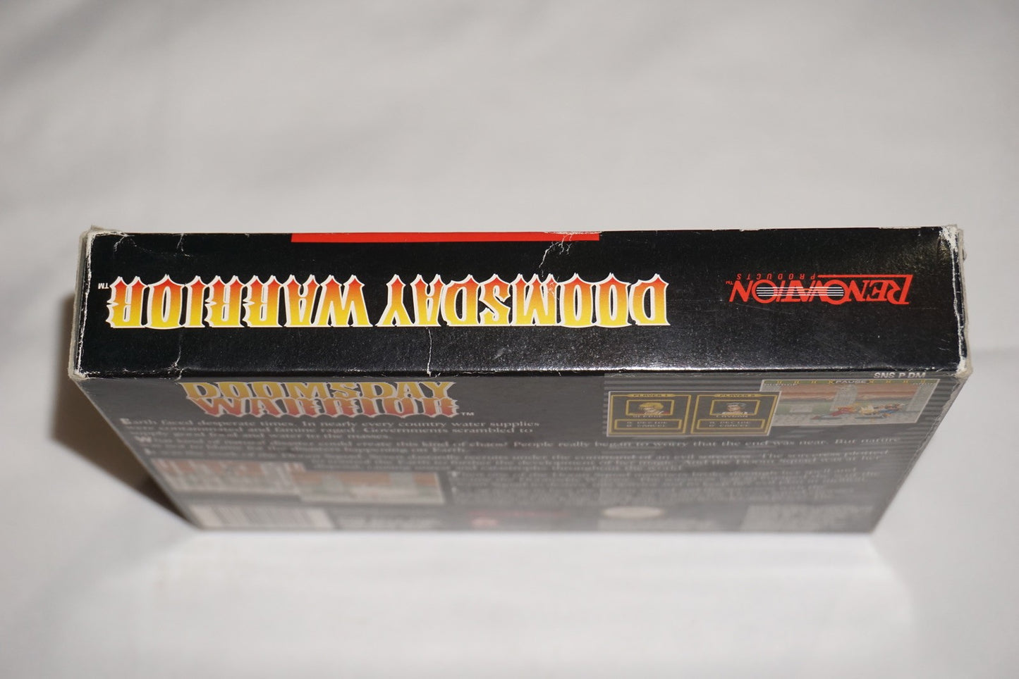 Doomsday Warrior (Super Nintendo SNES) Complete in Box CIB