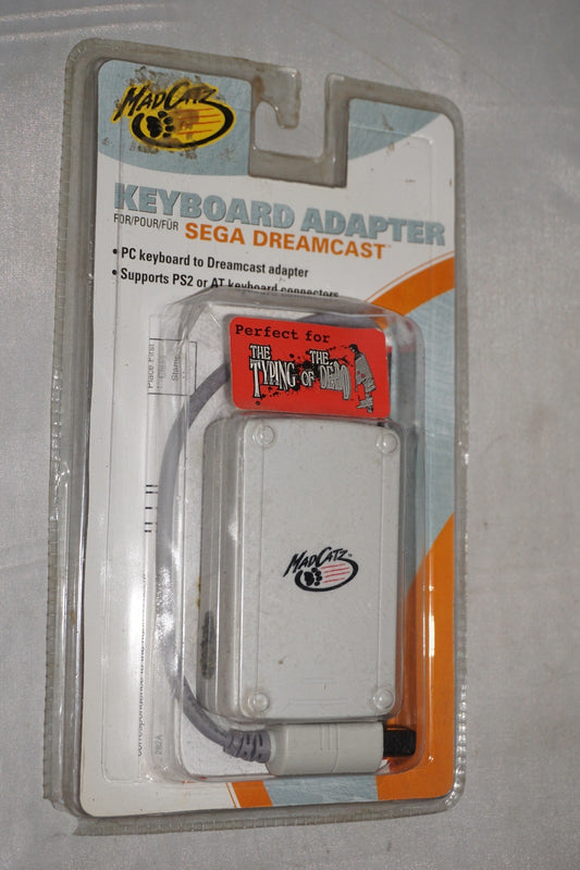 Mad Catz Keyboard Adapter (Sega Dreamcast) NEW Sealed