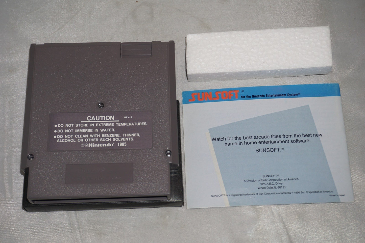 Journey To Silius (Nintendo NES) Complete in Box CIB