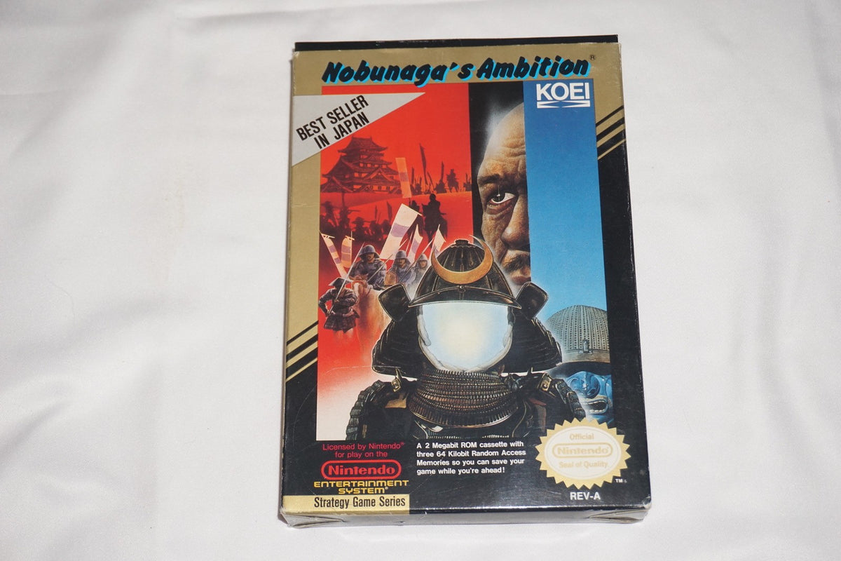 Nobunaga’s Ambition 1 (Nintendo NES) Complete in Box CIB