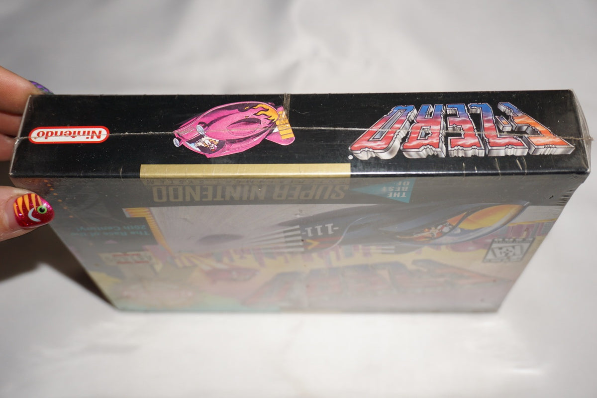 F Zero PC (Super Nintendo SNES) NEW Sealed