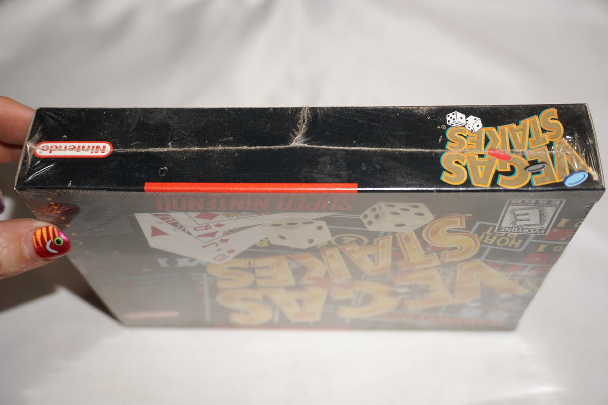 Vegas Stakes (Super Nintendo SNES) NEW Sealed
