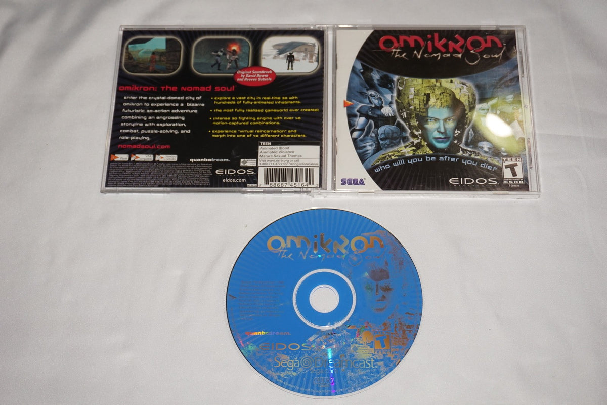 Omikron (Sega Dreamcast) Complete w/ Reg