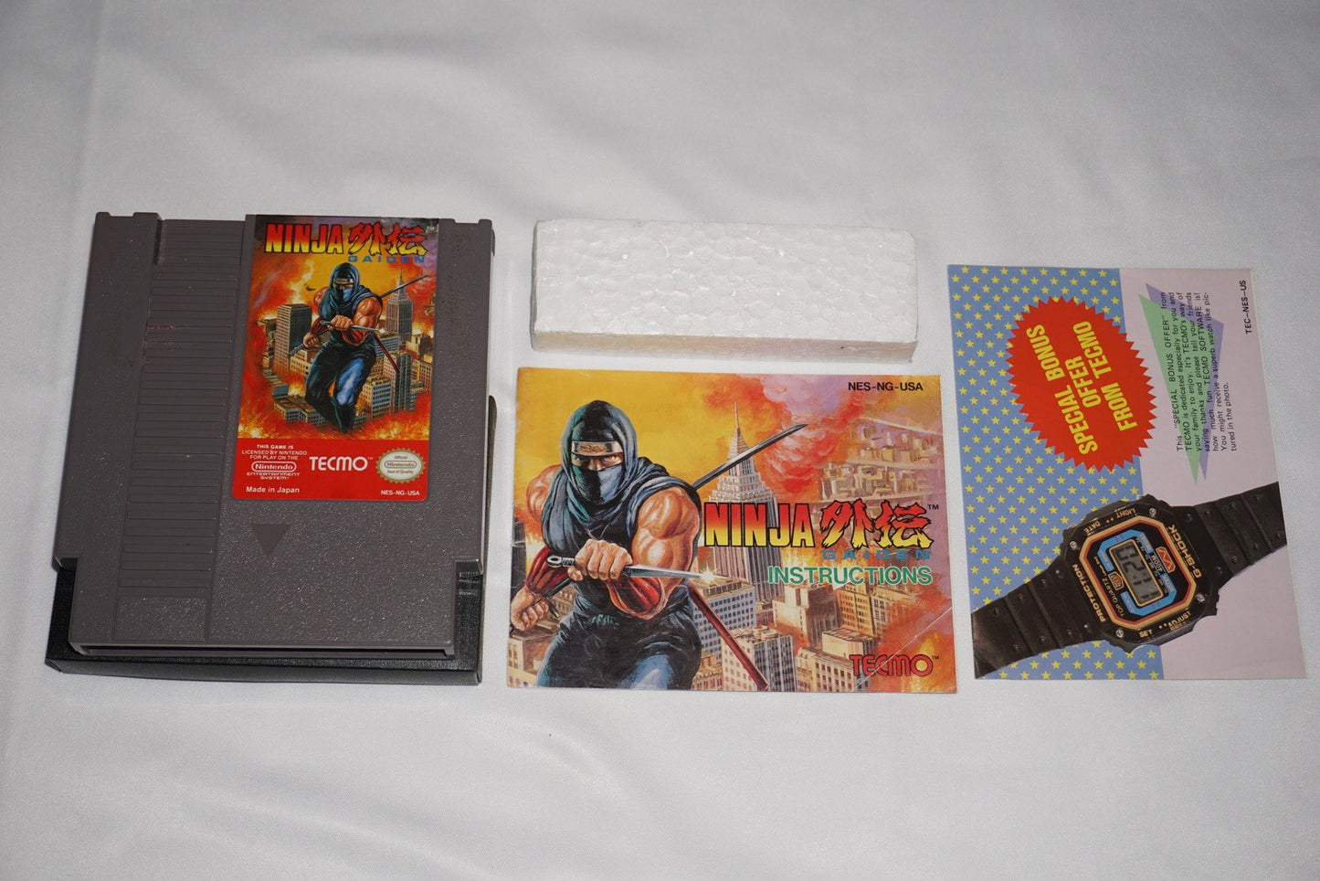 Ninja Gaiden 1 (Nintendo NES) Complete in Box CIB