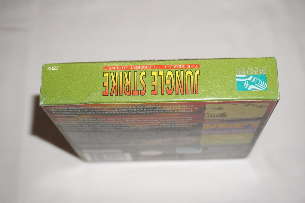 Jungle Strike (Nintendo Game Boy) Complete in Box w/ Poster CIB