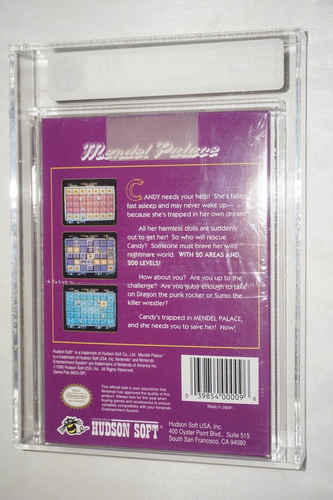 Mendel Palace (Nintendo NES) NEW Sealed VGA 80+