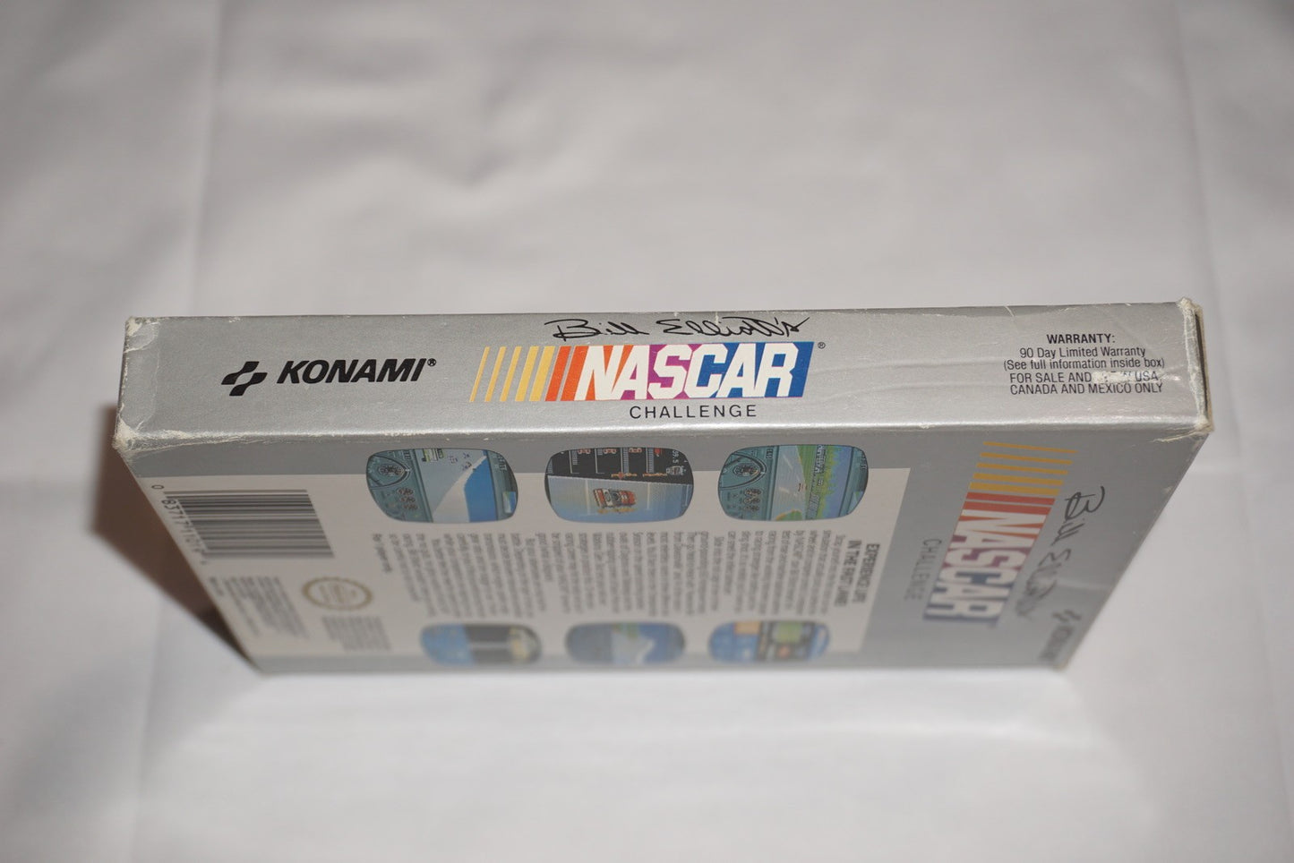 Bill Elliott's Nascar Challenge (Nintendo NES) Complete in Box CIB