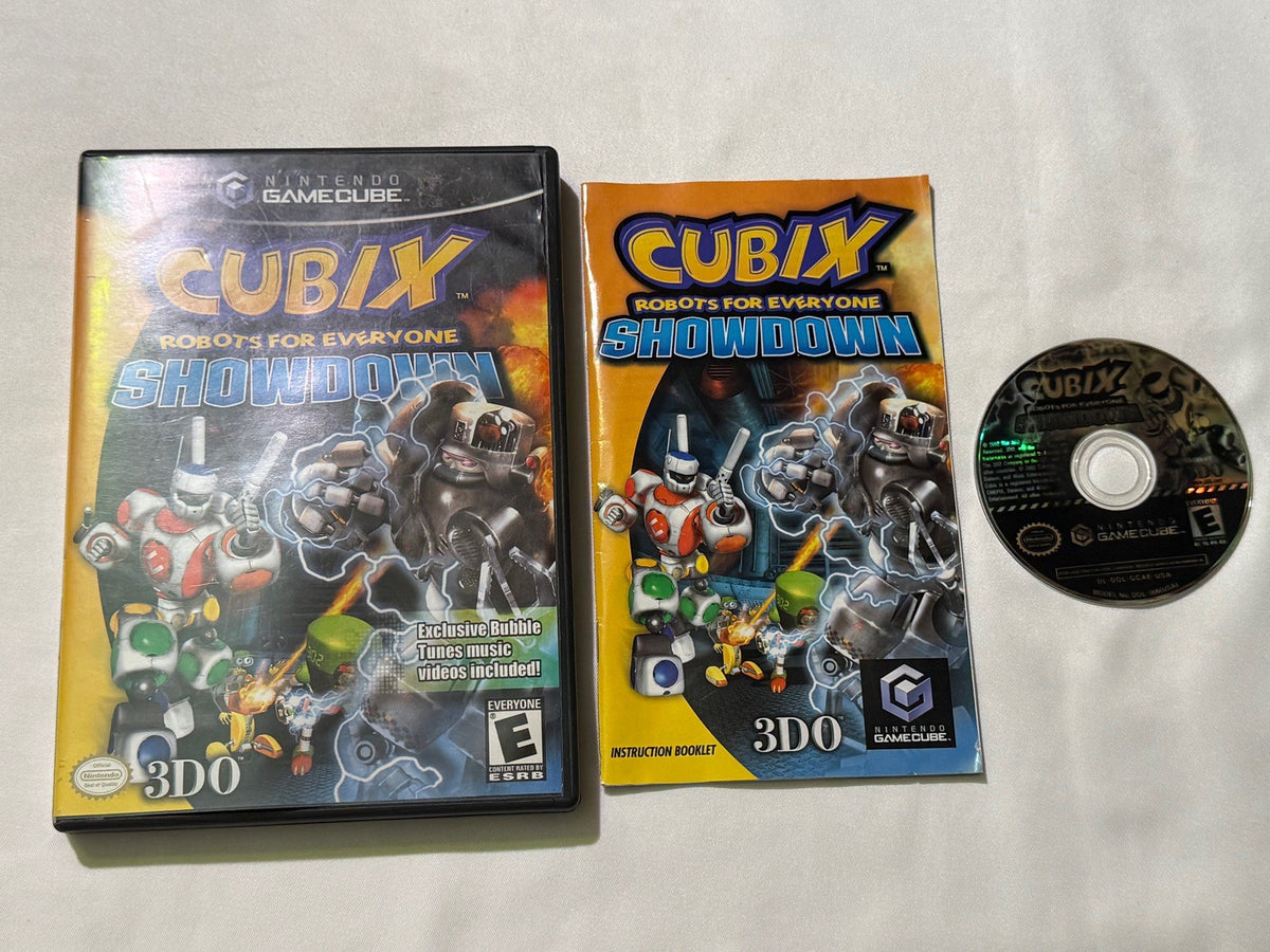 Cubix: Robots for Everyone Showdown (Nintendo Gamecube) Complete