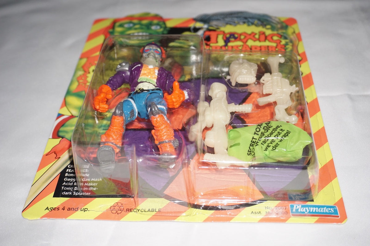 Toxic Crusaders Bonehead Playmates 1991 NEW Sealed Unpunched
