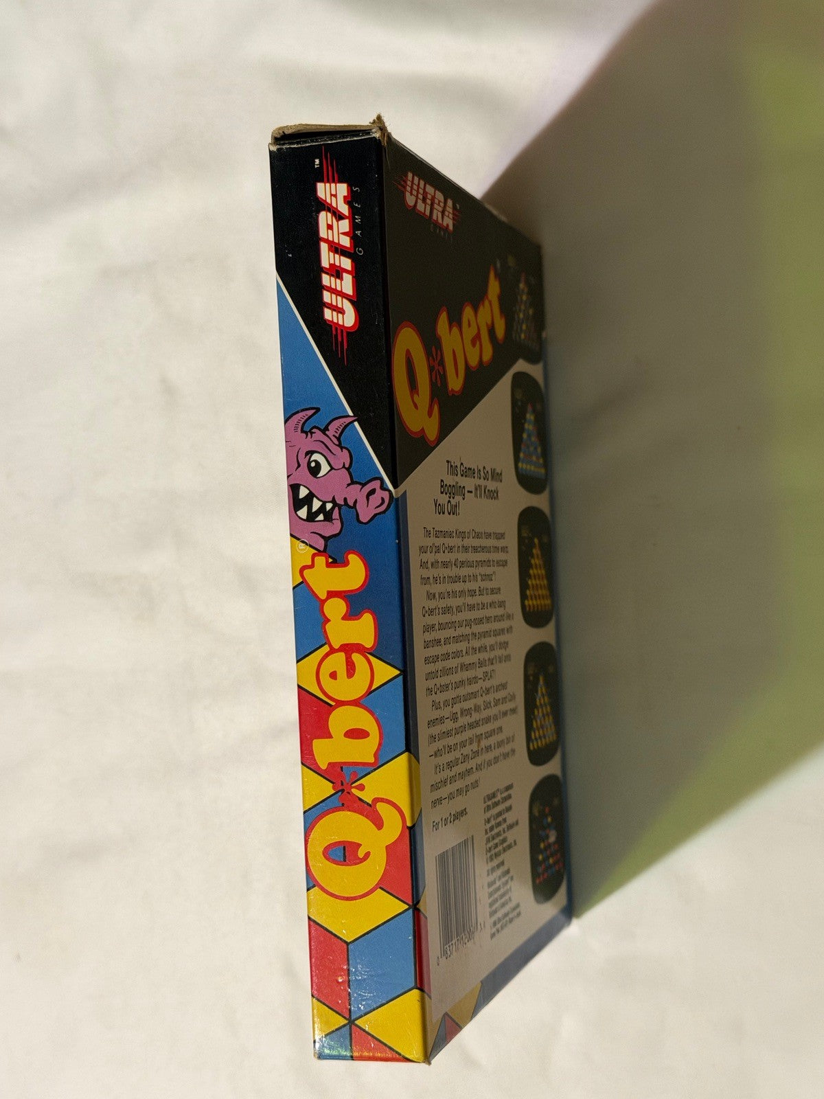 QBert Q Bert (Nintendo NES) Complete in Box CIB