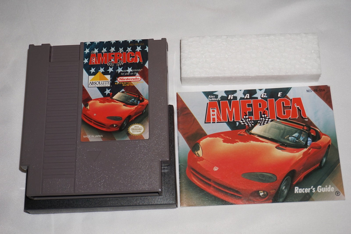 Race America (Nintendo NES) Complete in Box CIB