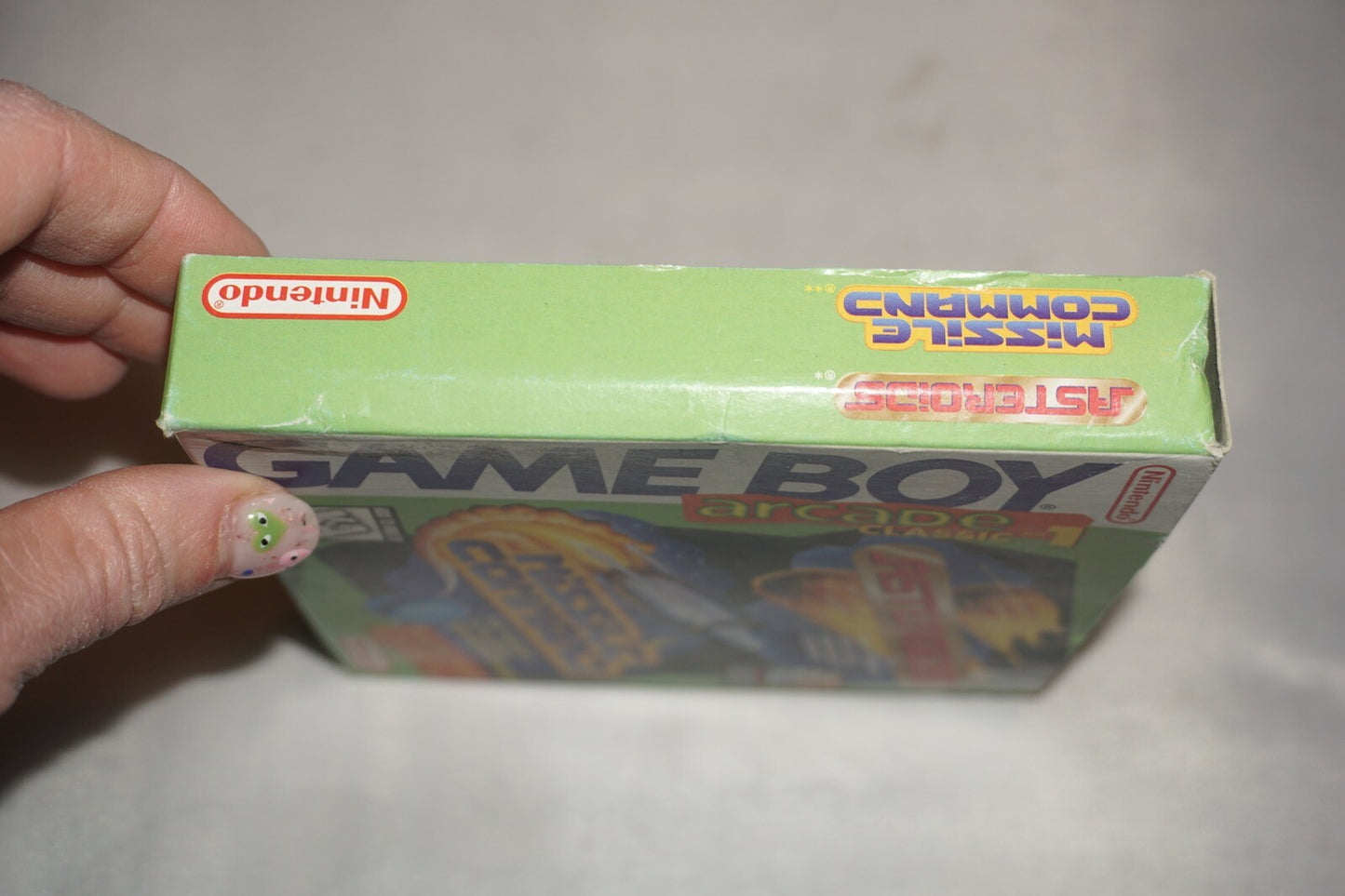 Arcade Classic 1 Asteroids (Nintendo Gameboy Game Boy) Complete in Box CIB