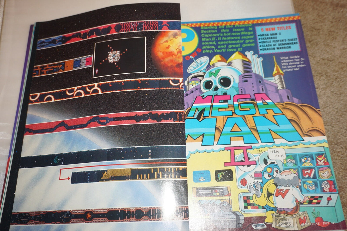 May/June 1989 TMNT Nintendo Power Magazine #1 Poster