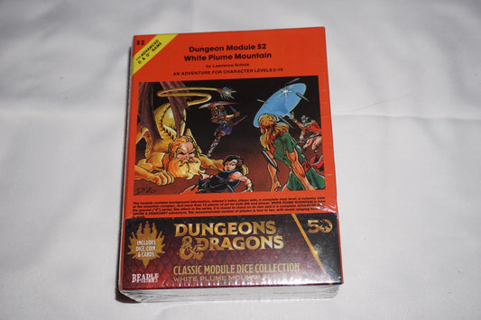 White Plume Mountain S2 Classic Module Dice Collection D&D NEW