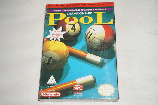Championship Pool (Nintendo NES) NEW Factory Sealed