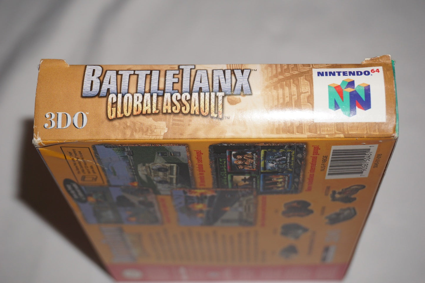 Battletanx Global Assault (Nintendo 64 N64) Complete in Box CIB