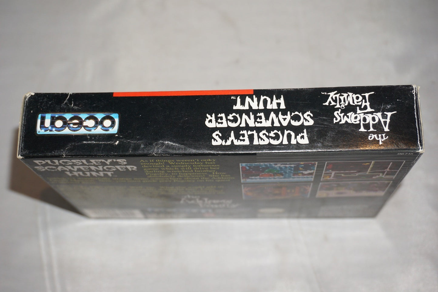 Pugsley's Scavenger Hunt Addams Family (Super Nintendo SNES) Complete in Box CIB