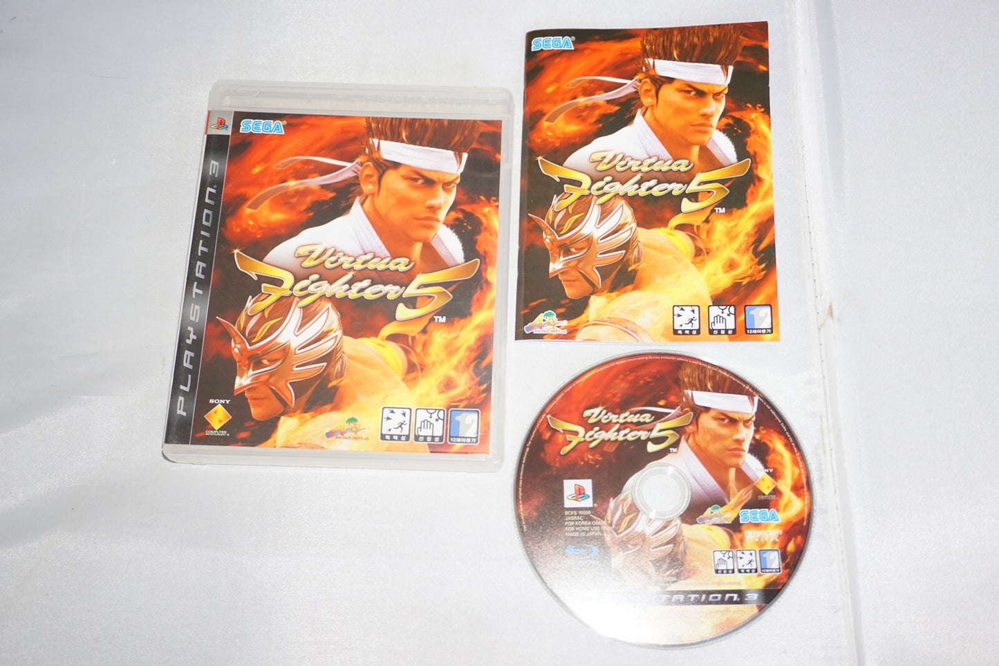 Virtua Fighter 5 (Playstation 3 ps3) Complete KOREAN Import
