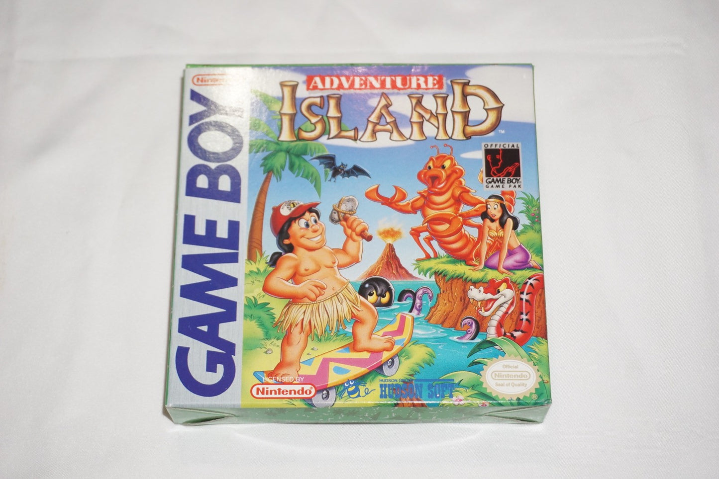 Adventure Island (Nintendo Game Boy Game Boy) Complete in Box CIB