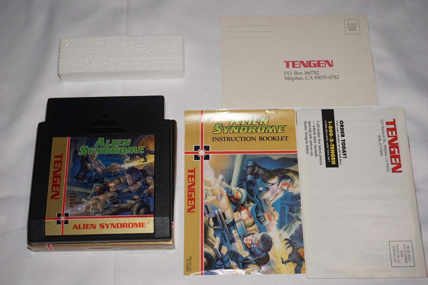 Alien Syndrome (Nintendo NES) Complete in Box w/ Reg CIB