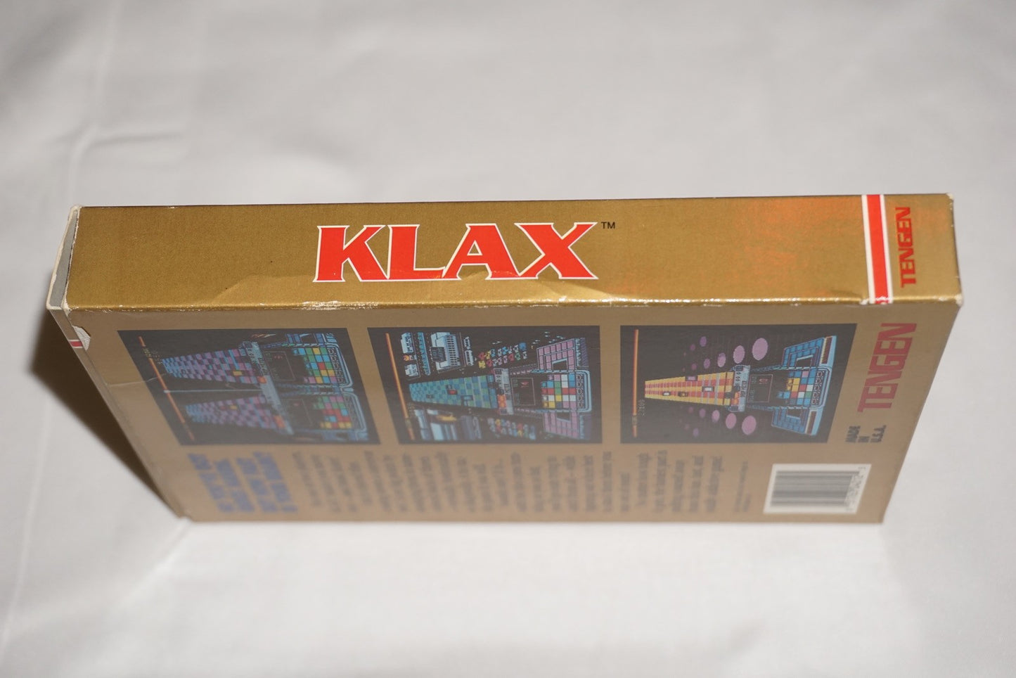 Klax (Nintendo NES) Complete in Box w/ Reg CIB