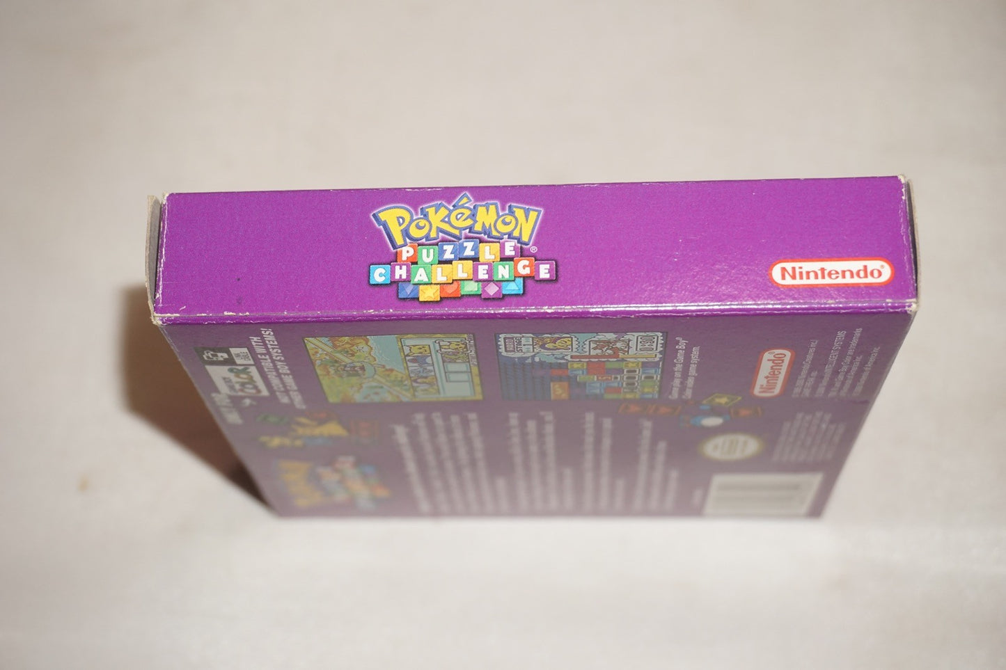 Pokemon Puzzle Challenge (Gameboy Color Game Boy GB) Complete CIB Authentic