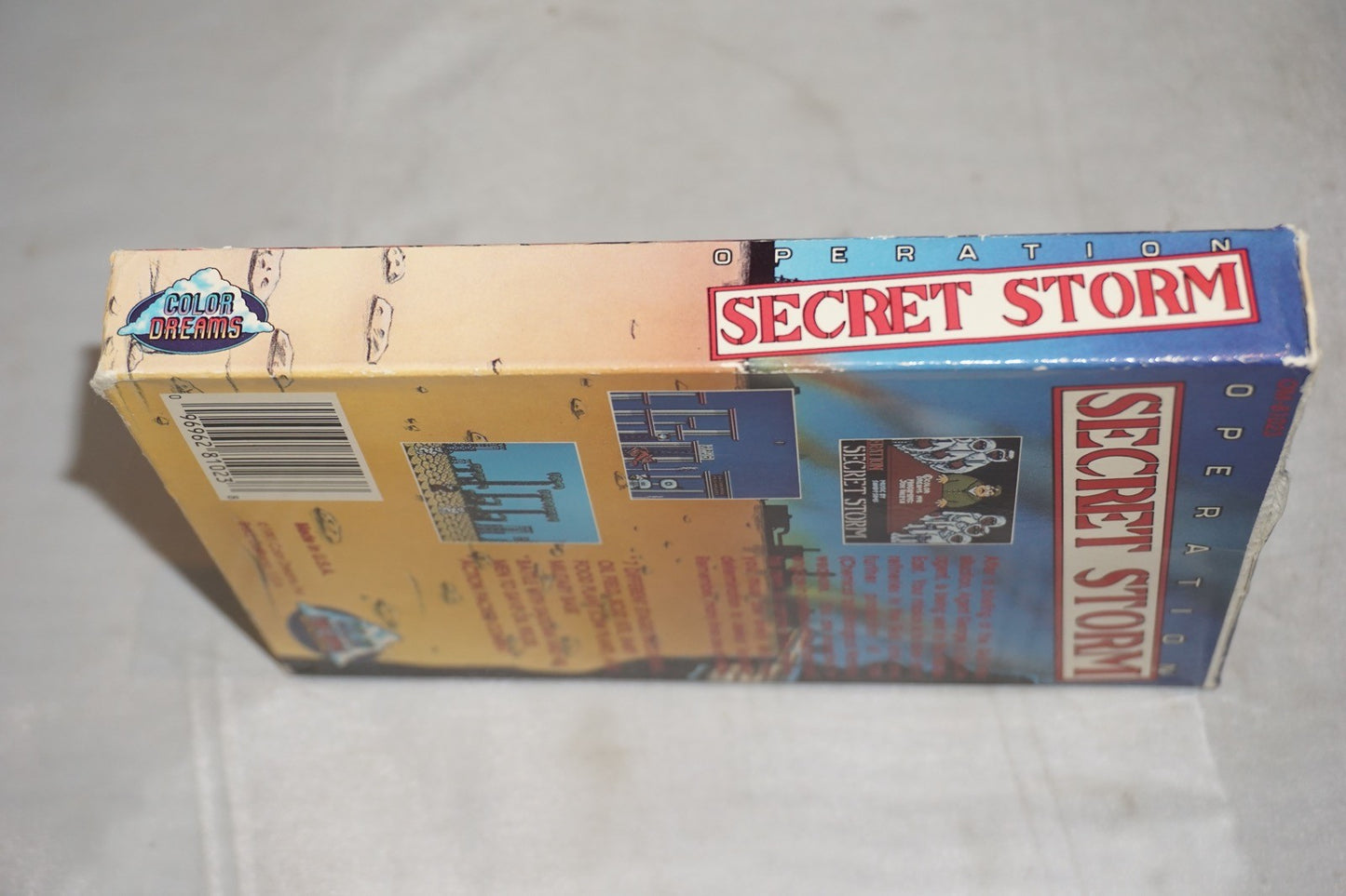Operation Secret Storm (Nintendo NES) Complete in Box CIB
