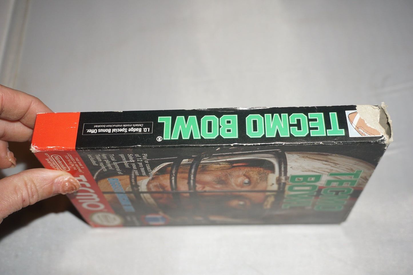 Tecmo Bowl (Nintendo NES) Complete in Box CIB #6