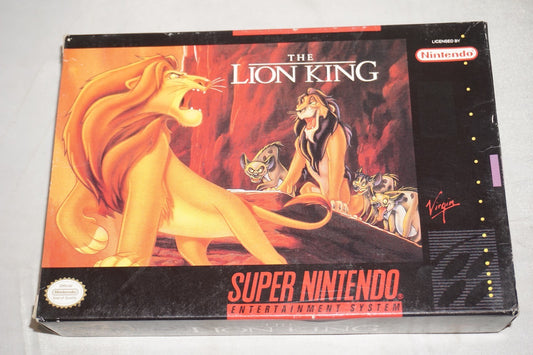 Lion King (Super Nintendo SNES) Complete in Box CIB