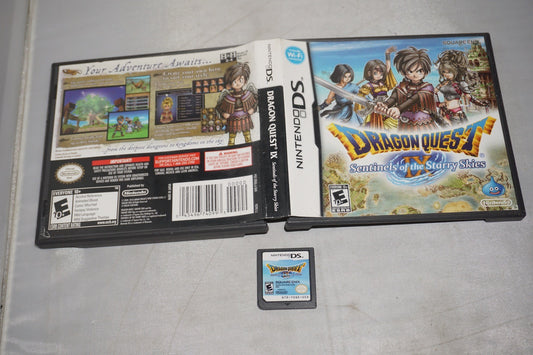 Dragon Quest IX (Nintendo DS) with Case AUTHENTIC No Manual