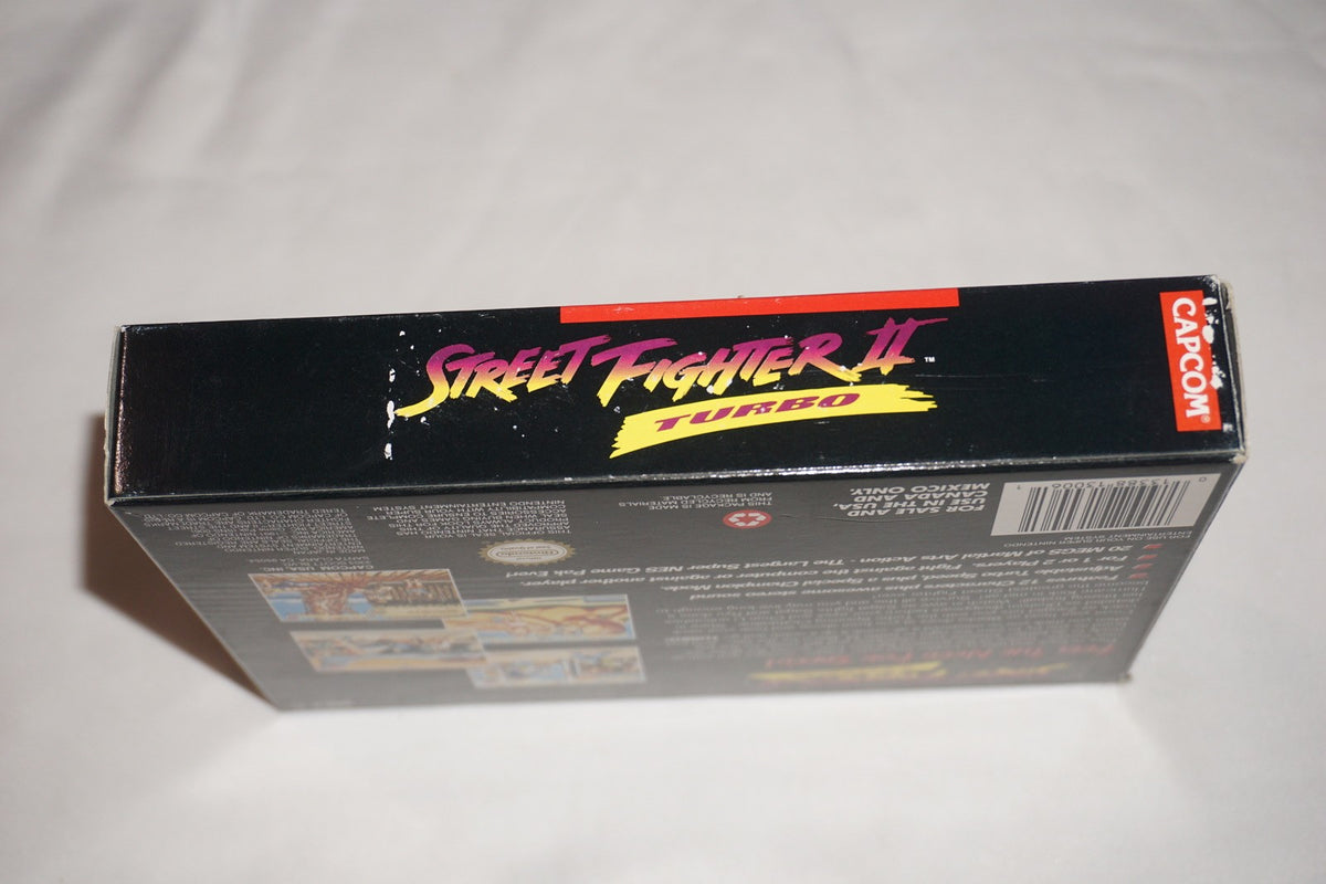 Street Fighter II Turbo (Super Nintendo SNES) Complete in Box CIB