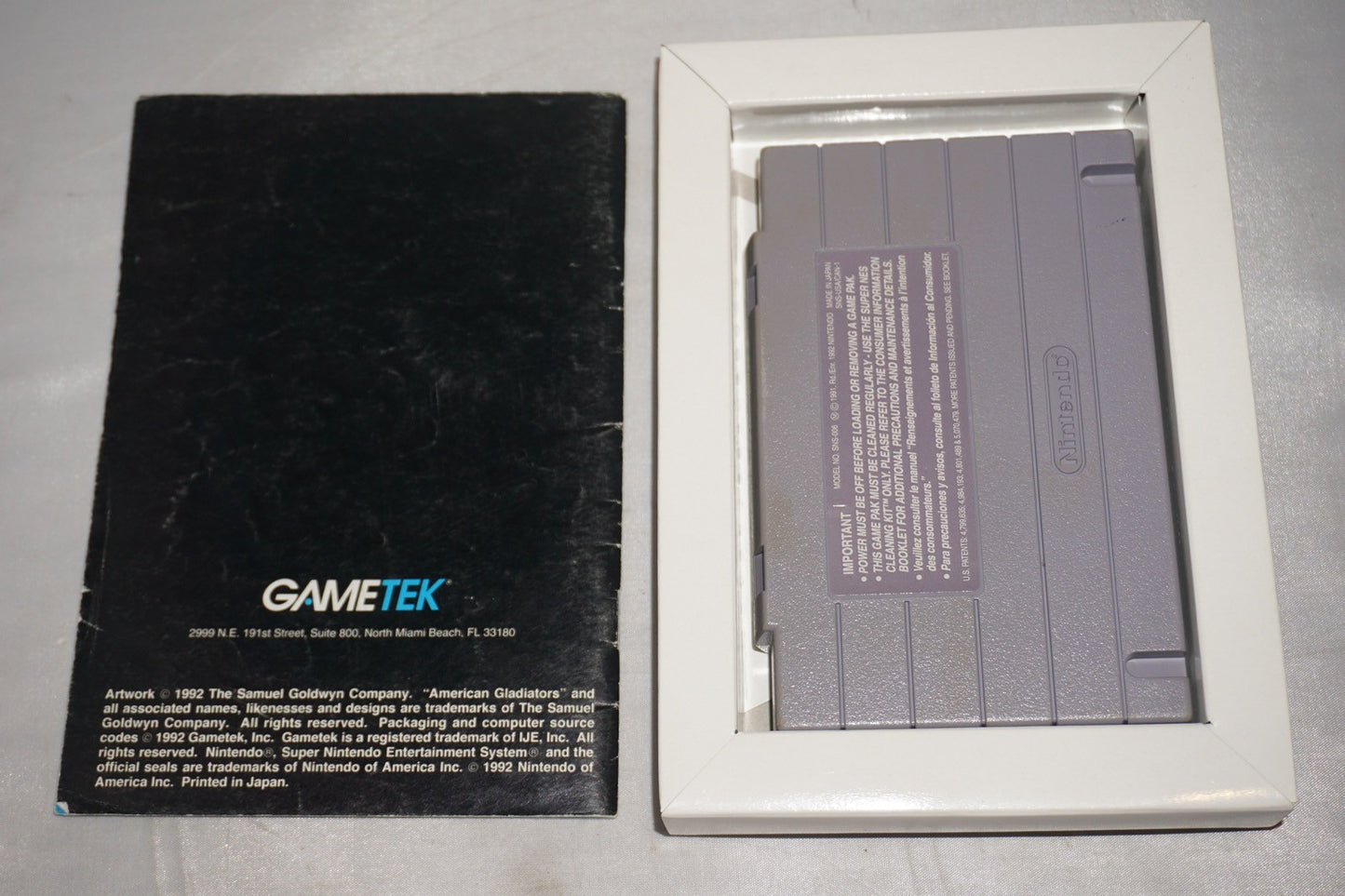 American Gladiators (Super Nintendo SNES) Complete in Box CIB