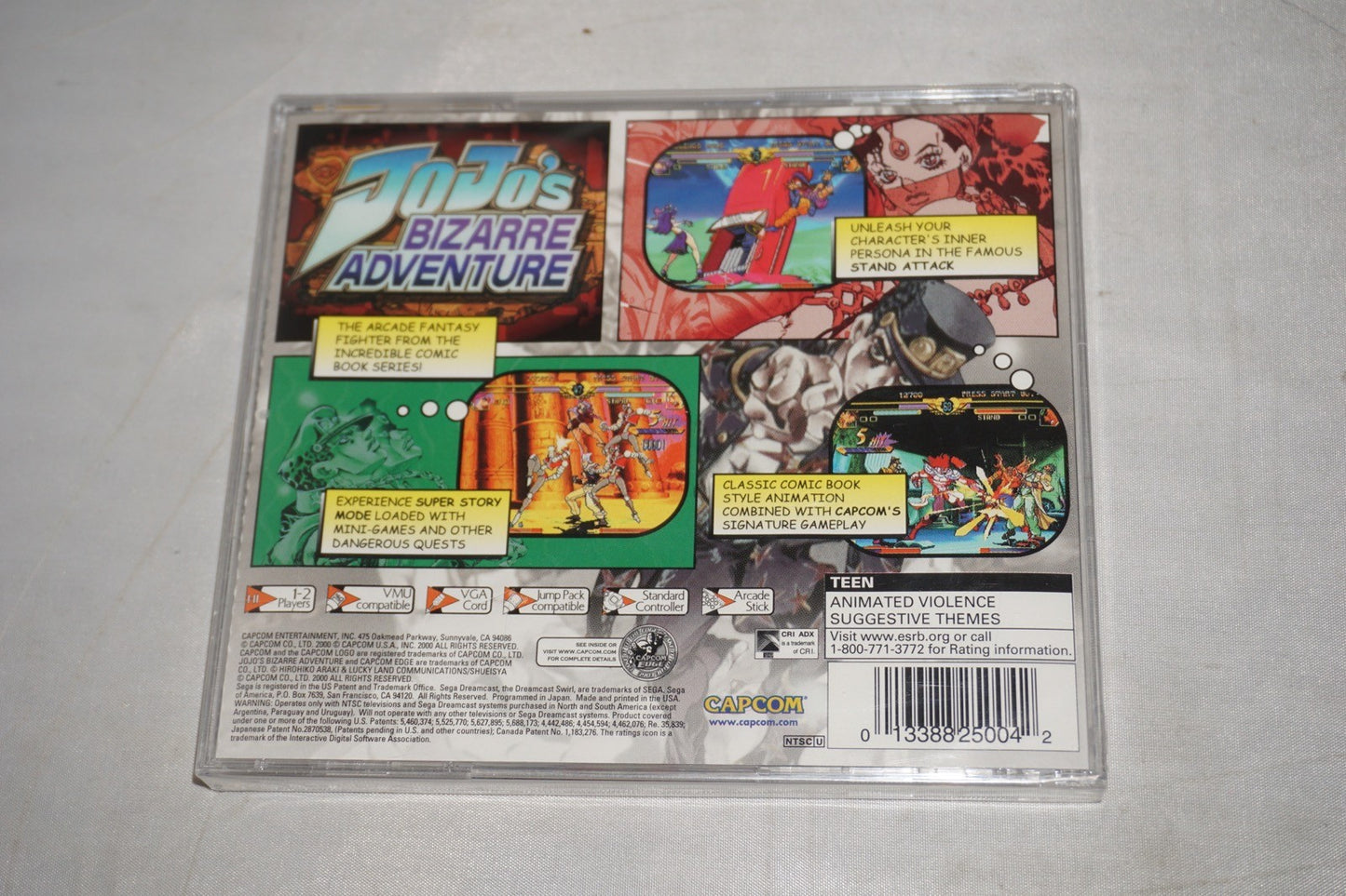 Jojo's Bizarre Adventure (Sega Dreamcast) NEW Factory Sealed