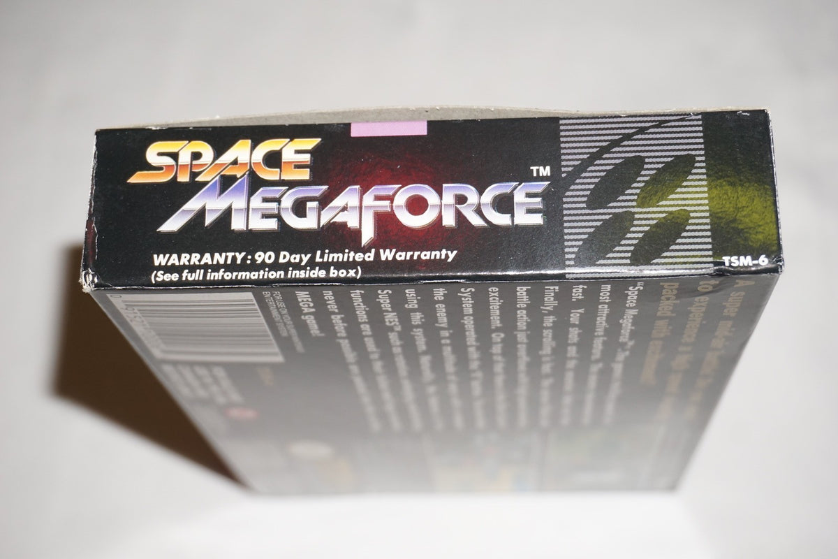 Space Megaforce (Super Nintendo SNES) Complete in Box CIB