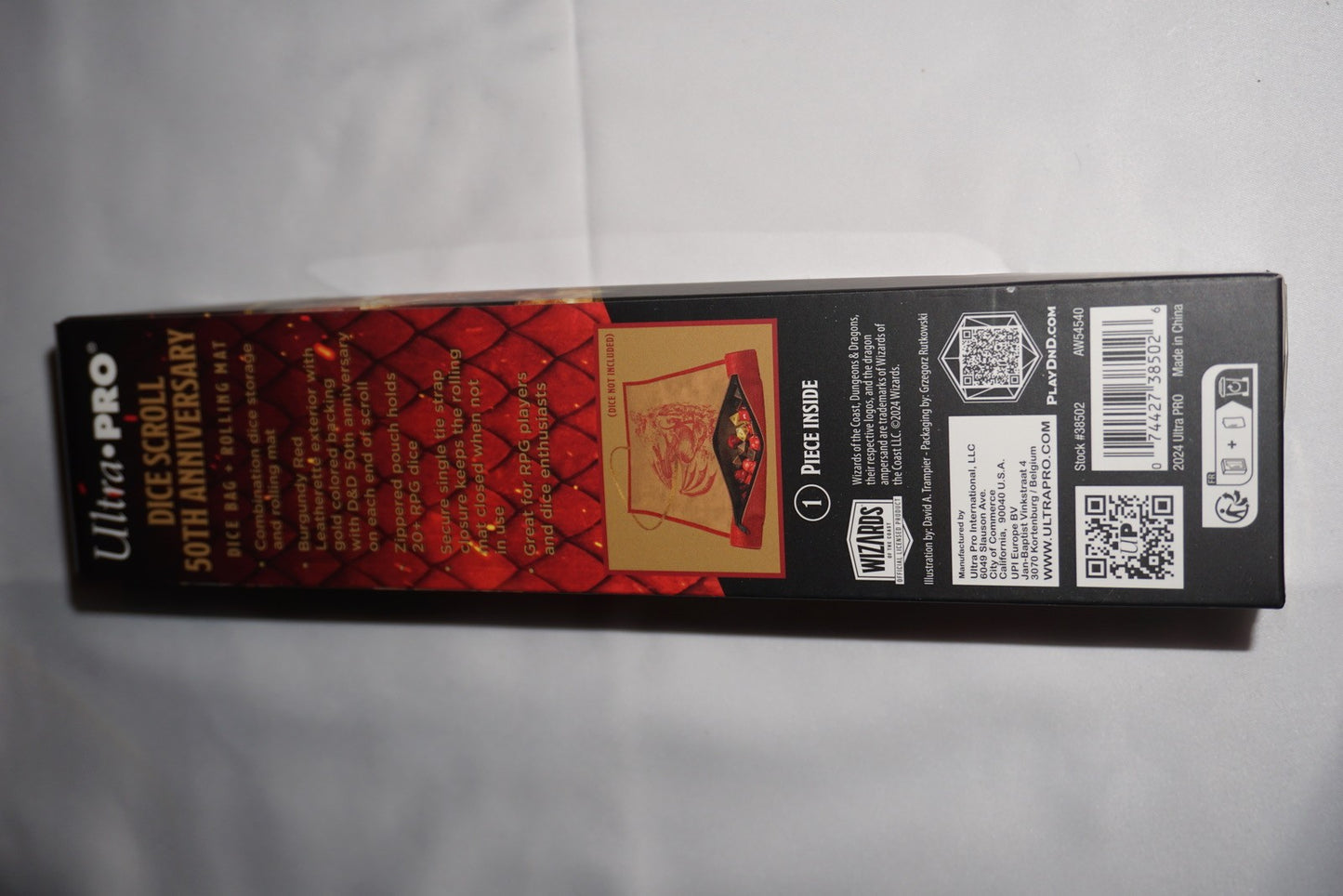 Ultra Pro Dice Scroll 50th Anniversary D&D NEW